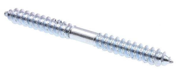 1/4 X 2 DOWEL SCREWS ZINC PLATED